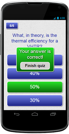 Nuclear GenIV Quiz