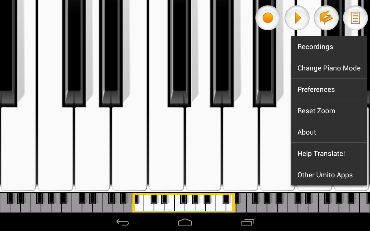 Mini Piano Pro Android Apps on Google Play