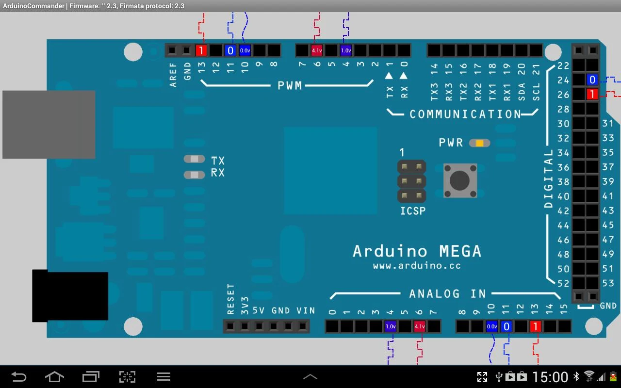   ArduinoCommander- tangkapan layar 