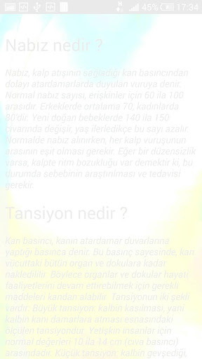 Tansiyon Nabız