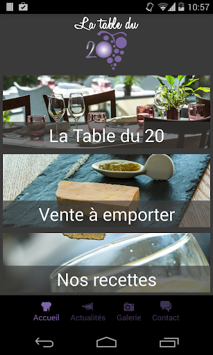 La Table du 20