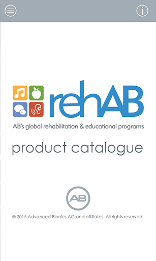 rehAB Catalogue App