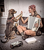 by Doreen Rutherford - City,  Street & Park Street Scenes
