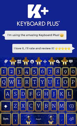 Royal Blue Keyboard