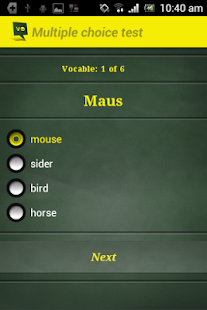 Student Vocabulary Trainer Screenshots 4