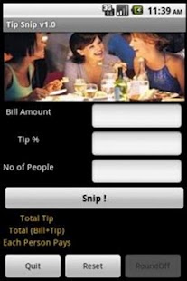 Tip Calculator - Tip Snip Screenshots 0