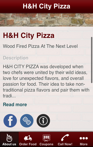 H H City Pizza