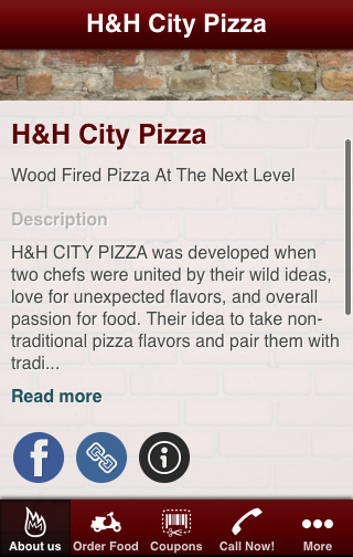 【免費商業App】H&H City Pizza-APP點子