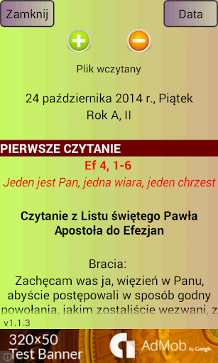 Czytania Liturgiczne z Biblii