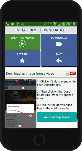 Downloader for Instagram