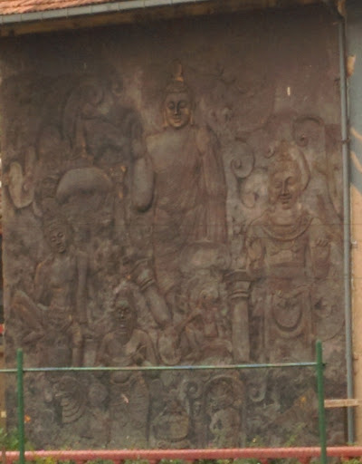 Murals at Sri Chandrajothi Maha Vidyalaya