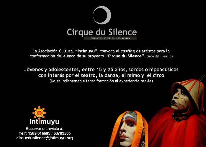 Casting CirqueDuSilence