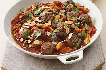 Speedy Moroccan meatballs