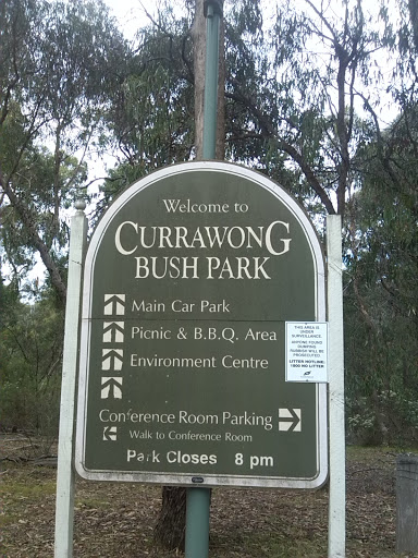 Welcome to Currawong Bush Park