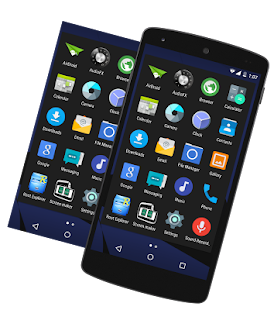 Lastest CM12/RR/LS Blue theme APK