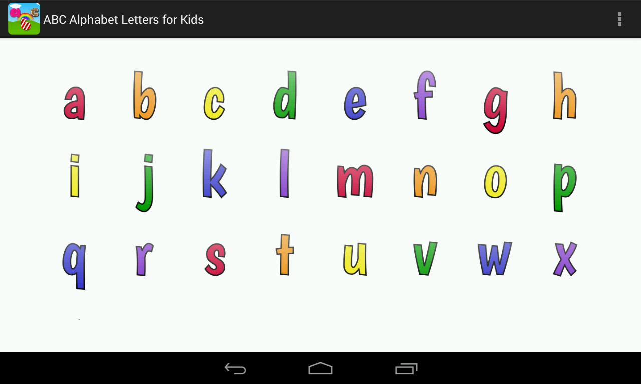 abc alphabet letters for kids android apps on google play
