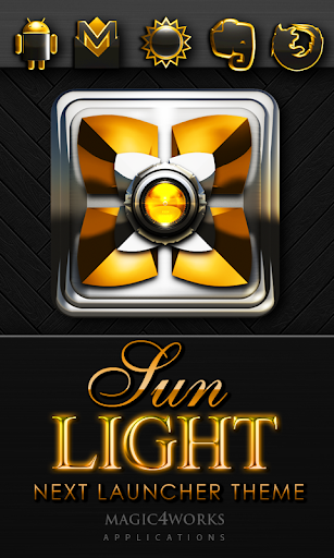 Next Launcher Theme Sunlight