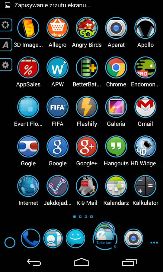 TSF Shell Theme Holo Dark v1.9.7.2