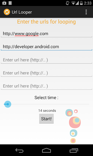 【免費生產應用App】Url Looper-APP點子