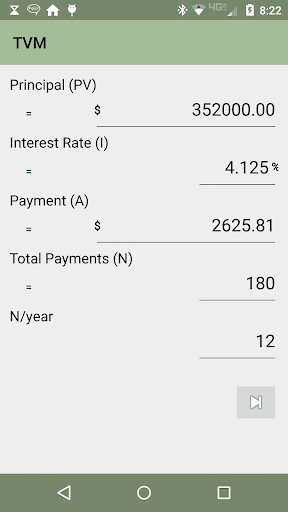 TVM Loan Calculator