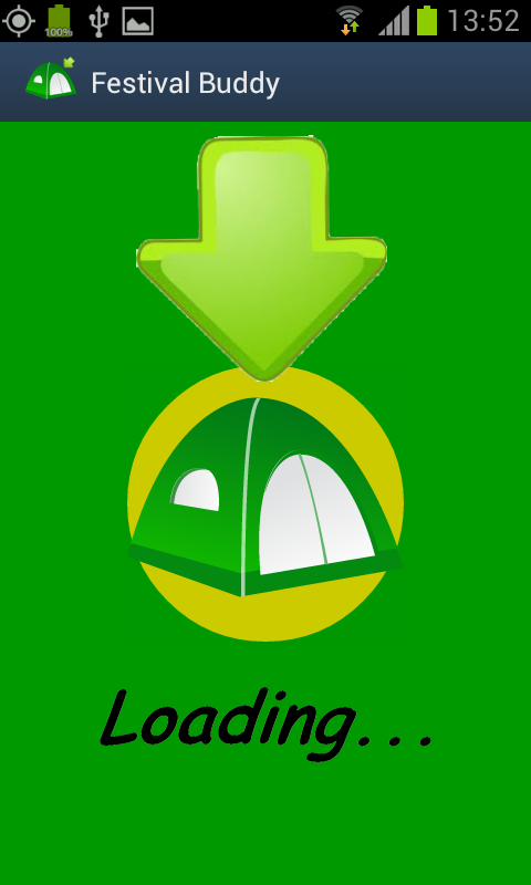 Android application Festival Buddy Deluxe screenshort