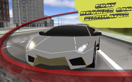 Grey Beamer Car Simulator
