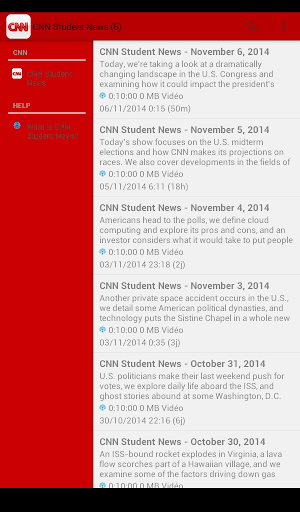 【免費新聞App】CNN Student News-APP點子