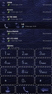 How to download Dialer Leather Blue theme patch 1.0 apk for laptop