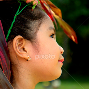 Looking Someone by Jayson Lucto - Babies & Children Child Portraits
