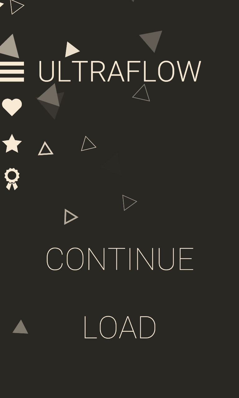 Android application ULTRAFLOW screenshort