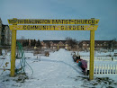 North Burlington Baptist Church Community Garden