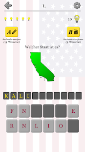 50 Bundesstaaten der USA Screen 2