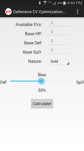 Defensive EV Optimization Calc