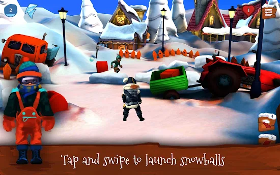 Snowdown Winter Edition 3D Apk + Data