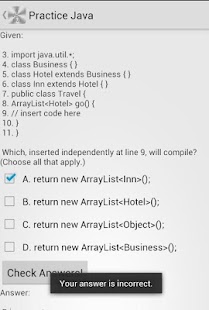 How to download Practice Java 1Z0-803 1.1 apk for laptop