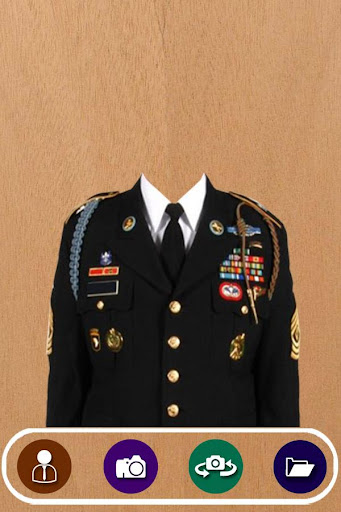 Army Suit Photo Camera