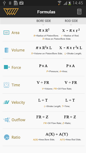 【免費生產應用App】Hydraulic Cylinder Calculator-APP點子