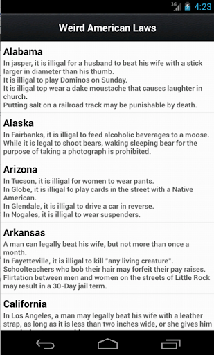 Weird US Laws