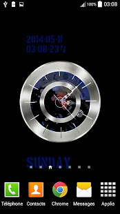 Clock HQ Live Wallpaper Free Screenshots 2