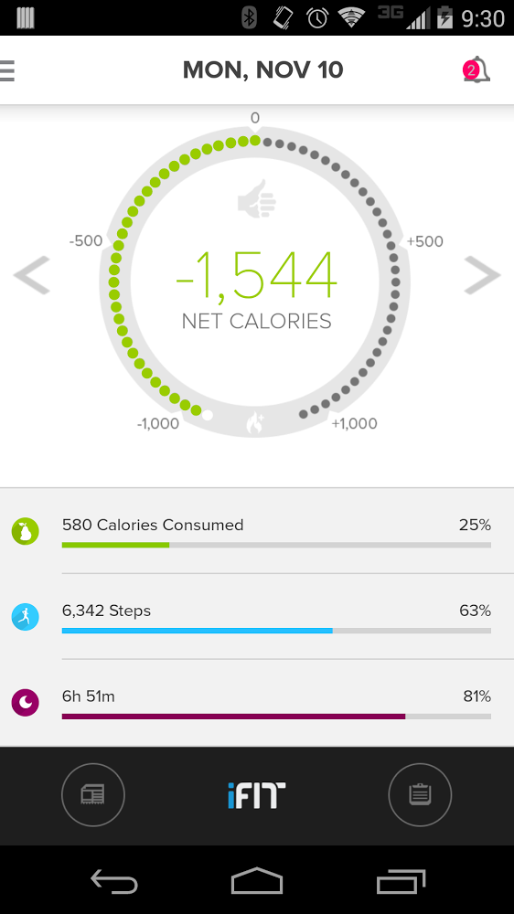 iFit Screen 1