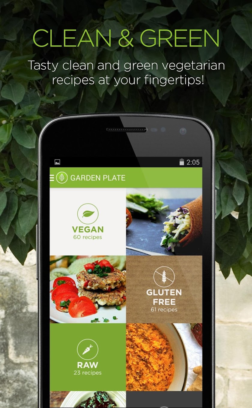 Garden Plate Pro- diet recipes Screen 1