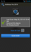 Free Antivirus Pro 2014 APK capture d'écran Thumbnail #1