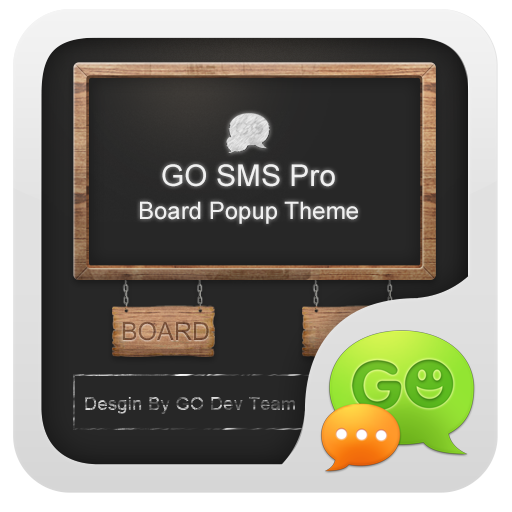 GO SMS Pro BlackBoard PopupThe 通訊 App LOGO-APP開箱王