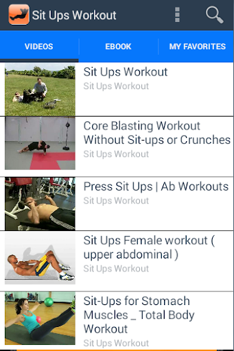 Sit Ups Workout