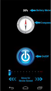 Free Flashlight Free w/ compass APK for Android