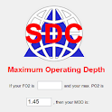 Scuba Maximum Depth logo