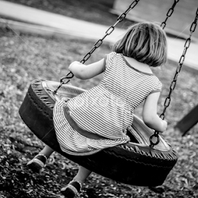 Tire Swing by Juliana Sabo - Babies & Children Children Candids