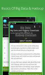 Big Data Hadoop Course poster 1