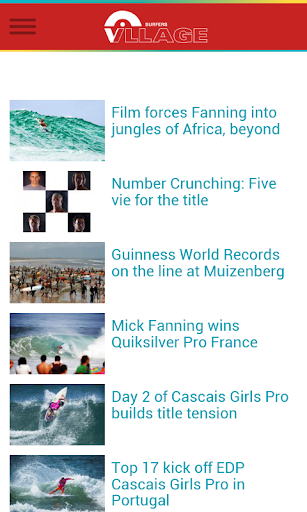 Surfersvillage - Surf News