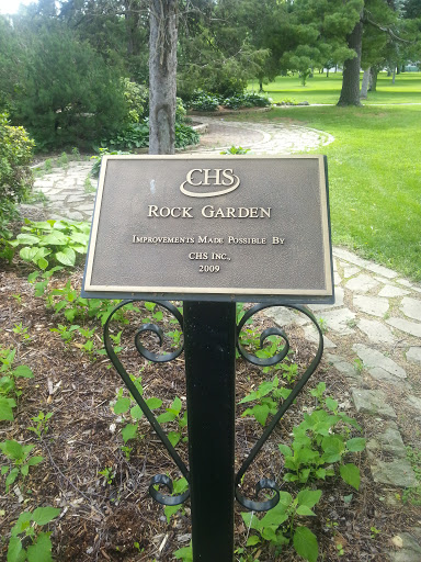CHS Rock Garden Marker